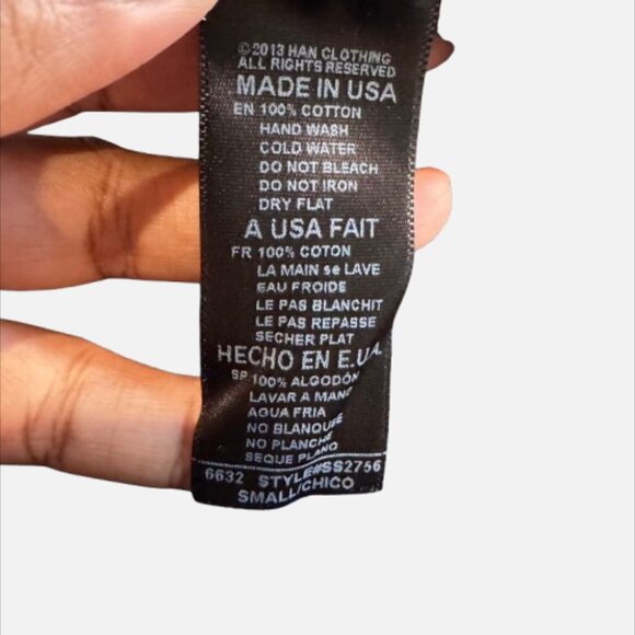 THE CLAS-SIC Peace-N-Love Graphic Tee with Gems Y2K Boho Rocker Edgy (Size S) - Picture 11 of 11